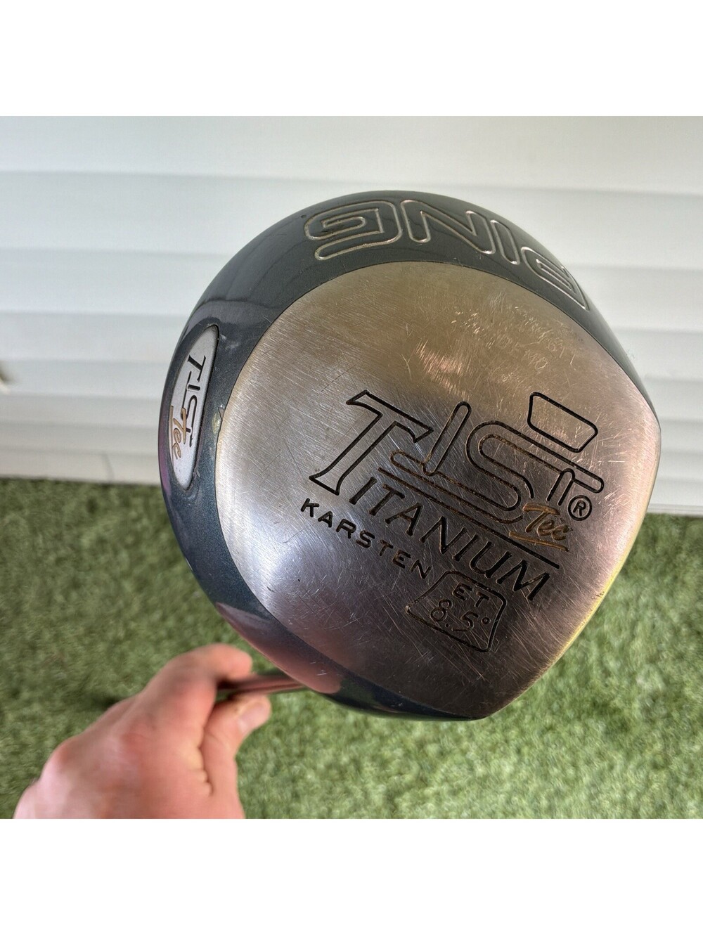 Ping TiSi Tec Titanium Driver 8.5 Degree Karsten ET Stiff Flex 350 Series Shaft